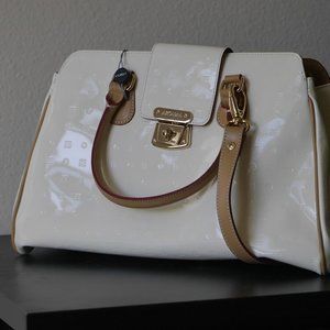 Acadia Patterned Leather Sachel